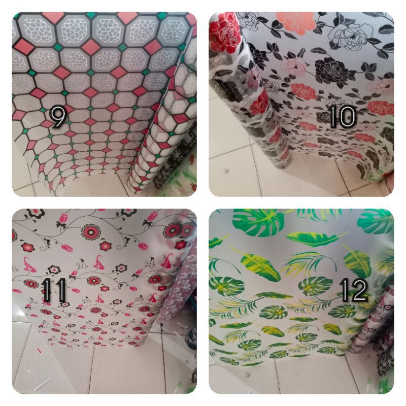 kaca film/stiker kaca/stiker motif/kaca film motif/stiker/kaca film motif bunga