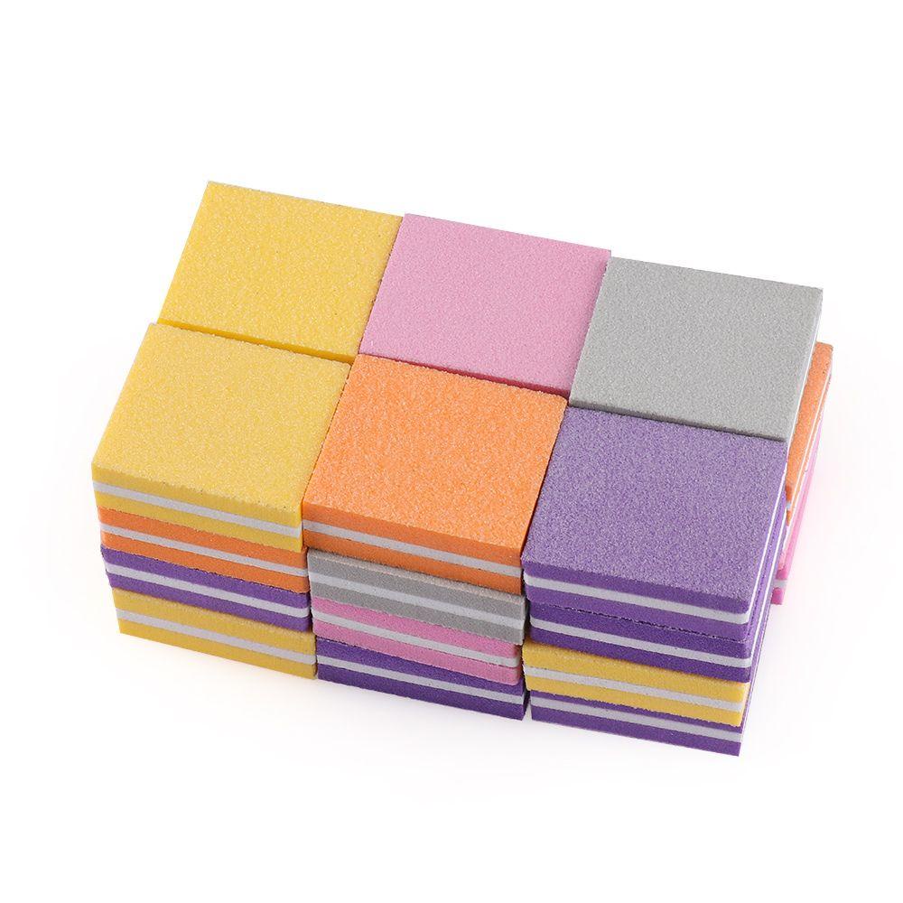 Suyo5 /10Pcs Nail Polisher Kecantikan Baru Dua Sisi Manicure Tool Polishing block