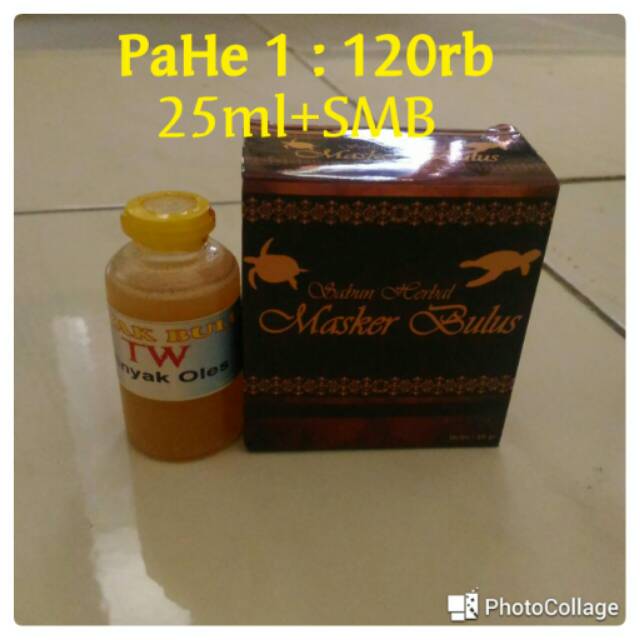 Sabun masker bulus + MB TW