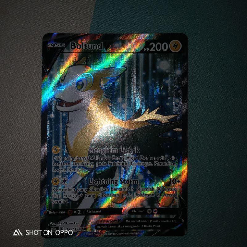 Kartu Pokemon Collect Card dari Pack Pedang Dan Perisai