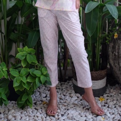 SIDELINE - Nerya Pants Pink - Nyiur
