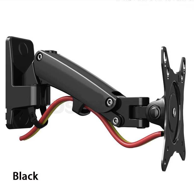 IDN TECH - Universal Monitor Arm Wall Mount Bracket Vesa Mount 17-27 Inch NB-F120