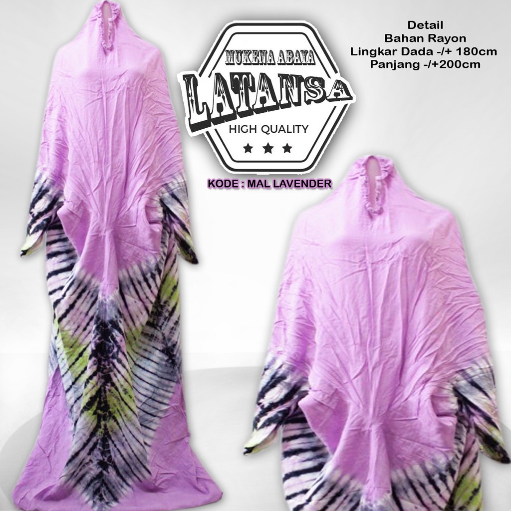 BARU MUKENA ABAYA LATANZA ORIGINAL BY KAMPUNG SOUVENIR MUKENA ABAYA JUMBO