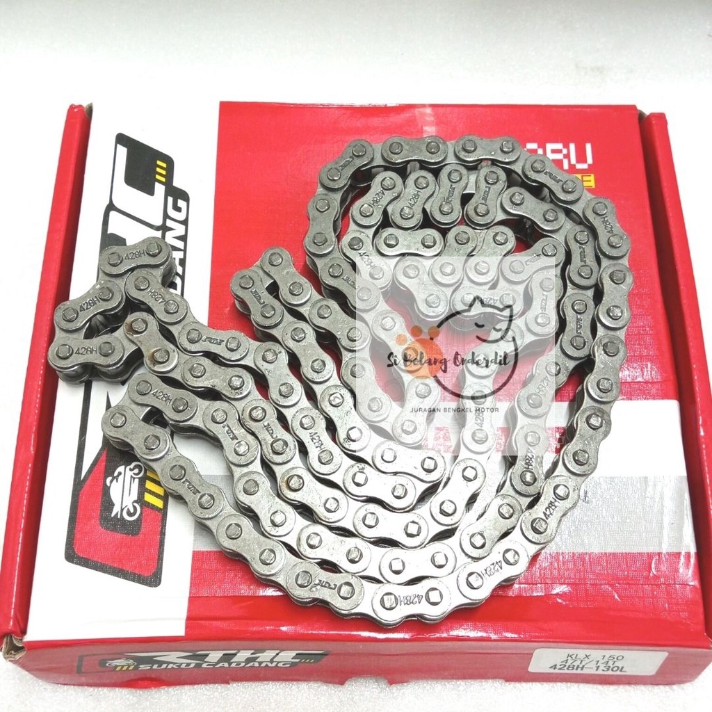 GEAR SET + RANTAI KLX 150 (47T/14T) 428H-130L GEAR PAKET KLX 150 SPROCKET SET KLX 150 RTHC