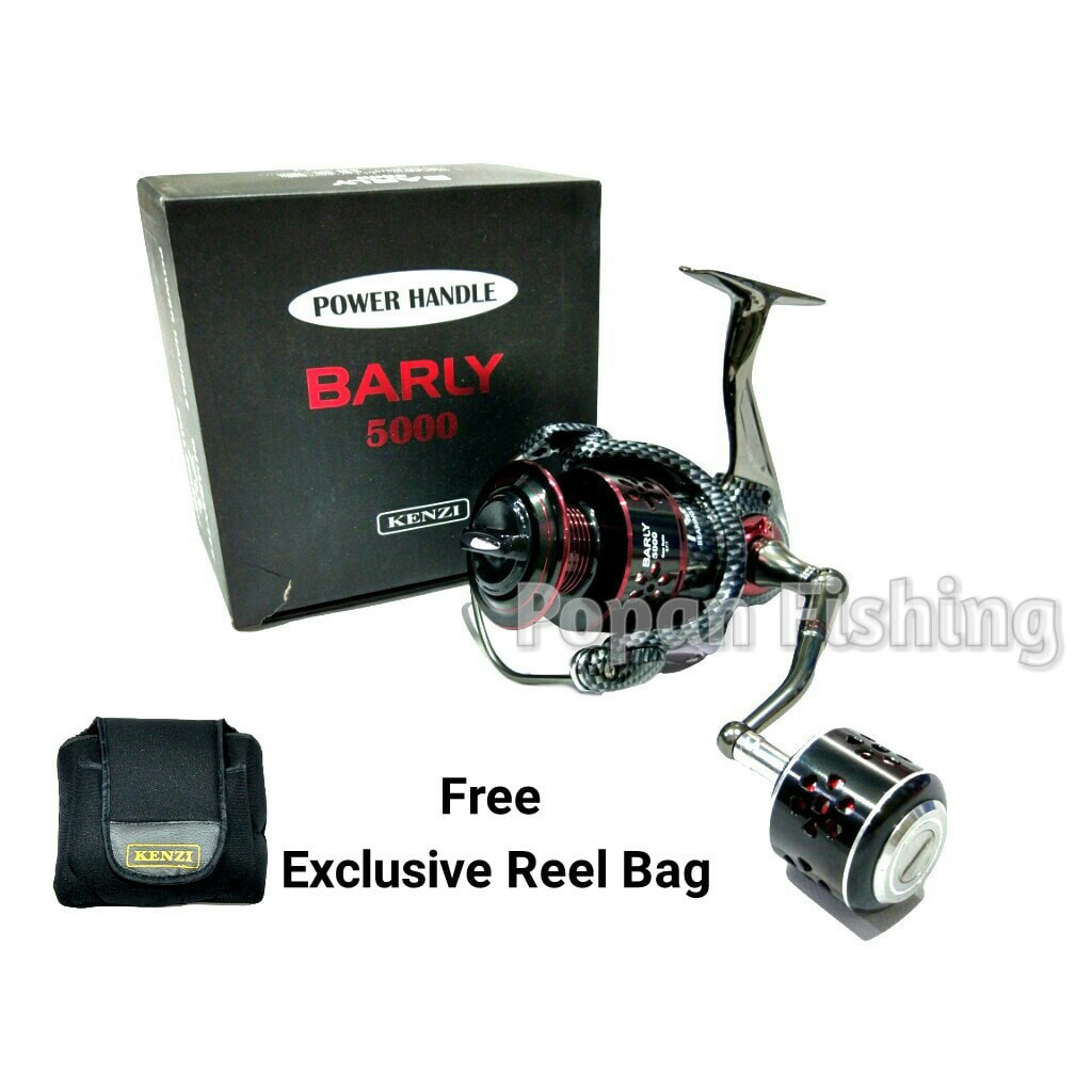Alat Mancing Reel Kenzi Barly 5000 Power Handle