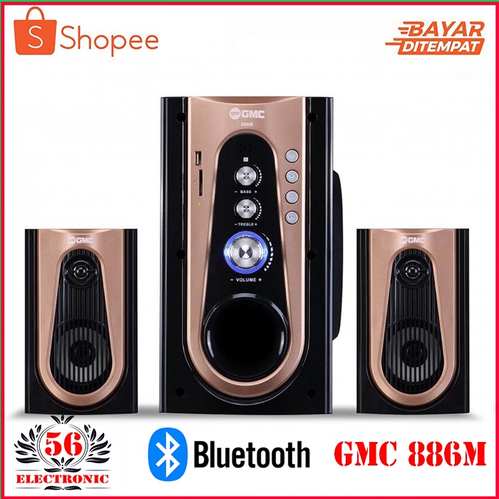 SPEAKER GMC 886M MULTIMEDIA SPEAKER BLUETOOTH