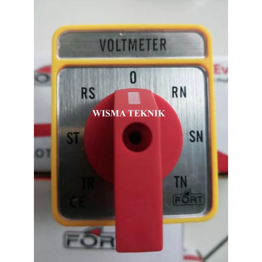 Jual SELECTOR SWITCH VOLTMETER FORT 20 AMP Shopee Indonesia
