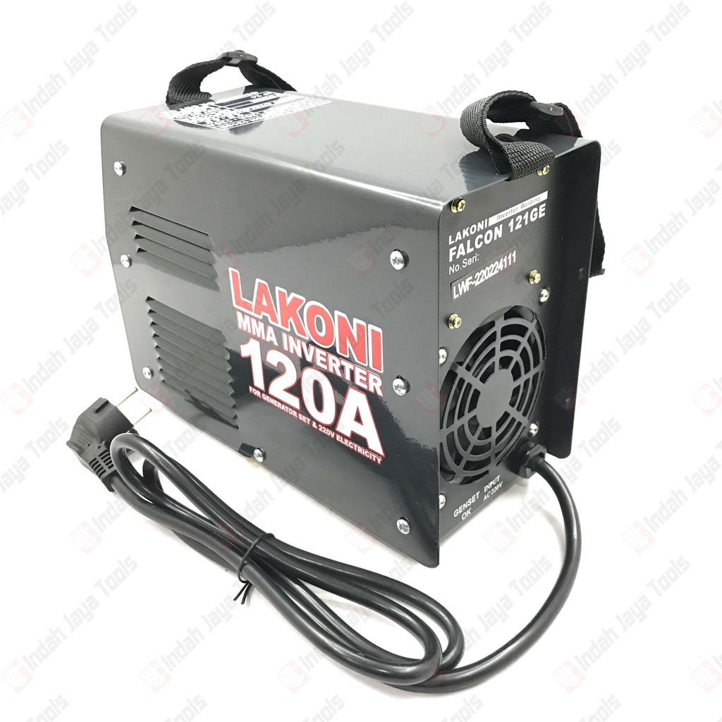 LAKONI FALCON 121GE Mesin Las Listrik Travo Inverter 121 GE Genset