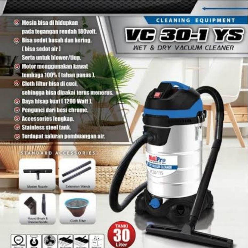 MultiPro Vacuum Cleaner VC 30-1 YS