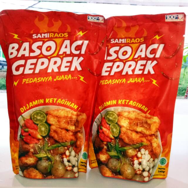 

Baso Aci Geprek