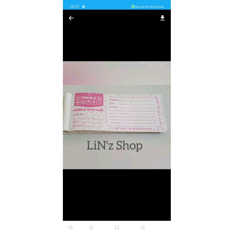 

BUY 10 GET 2 FREE Label Pengiriman Olshop Kertas isi 100 lembar