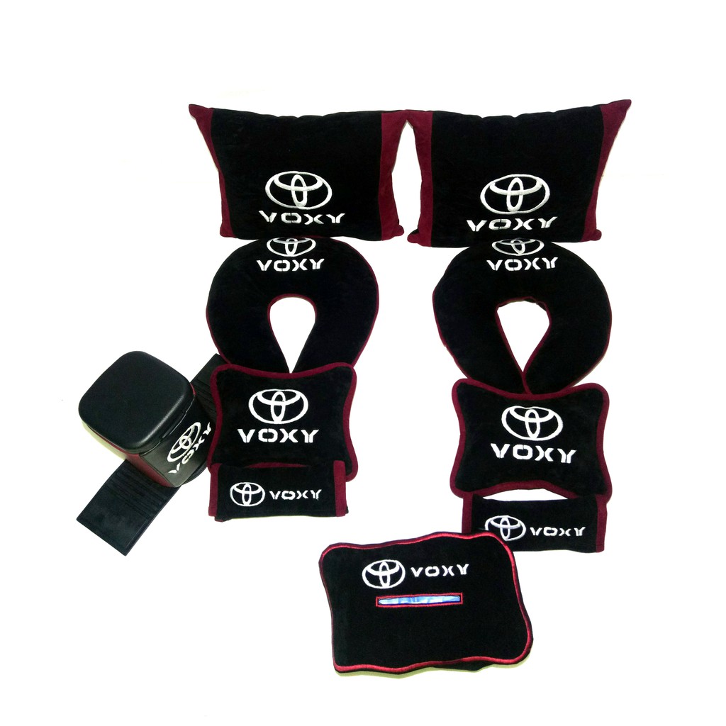 Toyota Voxy Bantal dan tempat sampah aksesoris mobil