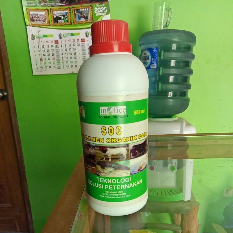 soc hcs suplemen organik cair hewan