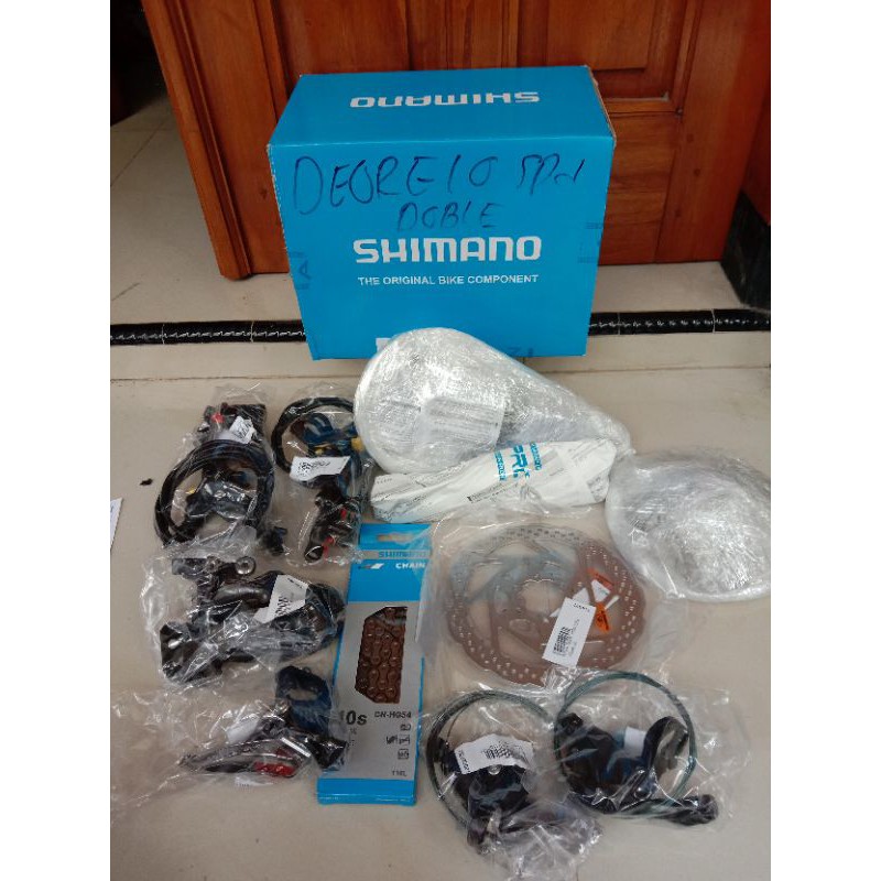 GRUPSET SHIMANO DEORE 2 X 10 SPEED   GROUPSET SHIMANO DEORE 2 X 10 SPEED 11  -  42T