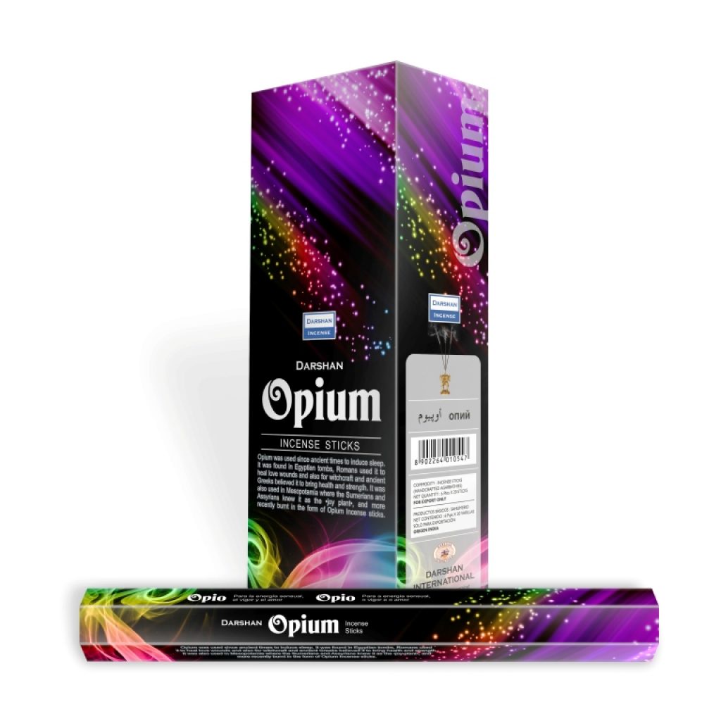 Darshan International Incense Stick (Dupa Batang) Opium