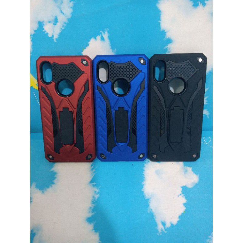 Hardcase case Redmi S2 phantom series stand iron case robot touch armor