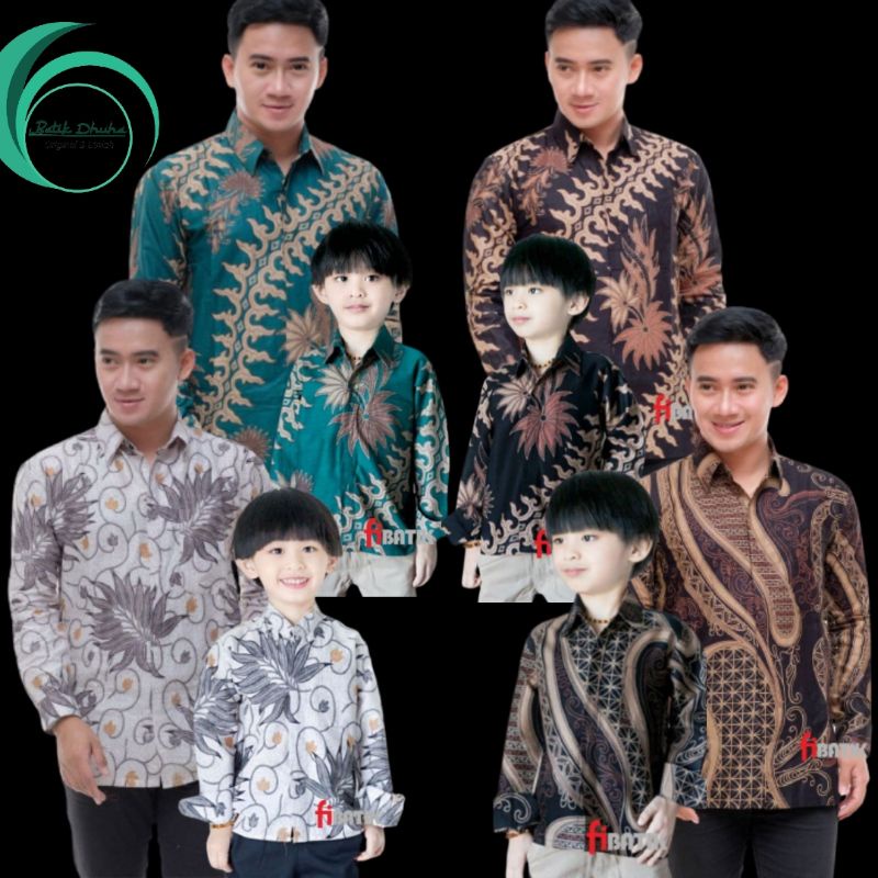 COUPLE KEMEJA BATIK AYAH ANAK