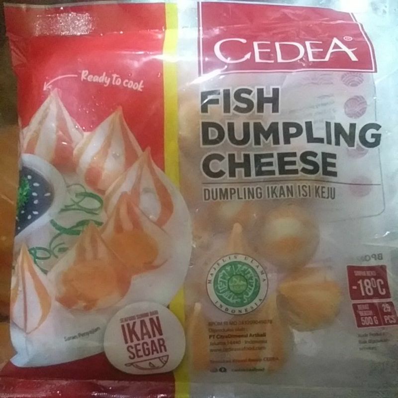 

bakso fish dumpling cheese ikan isi keju cedea 500g isi 25