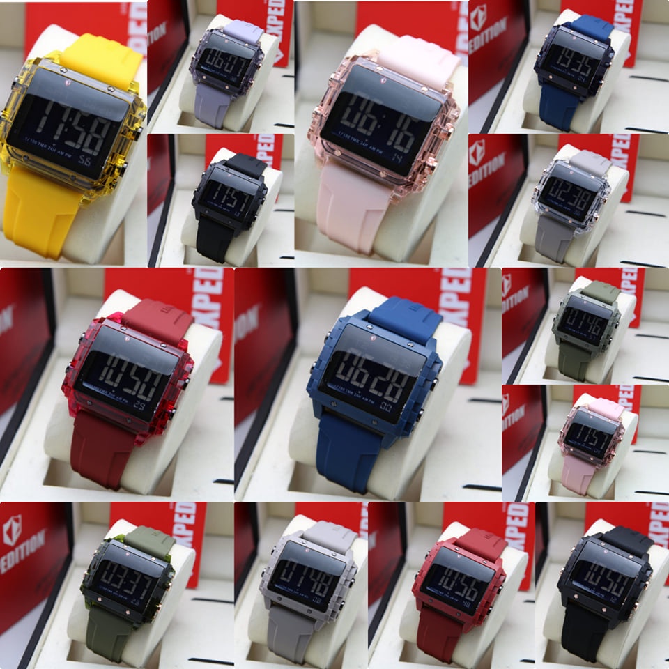 [ORIGINAL 100%] Jam Tangan Pria & Wanita Expedition Unisex E 6817 / E6817 / 6817 Garansi Resmi 1 Tah