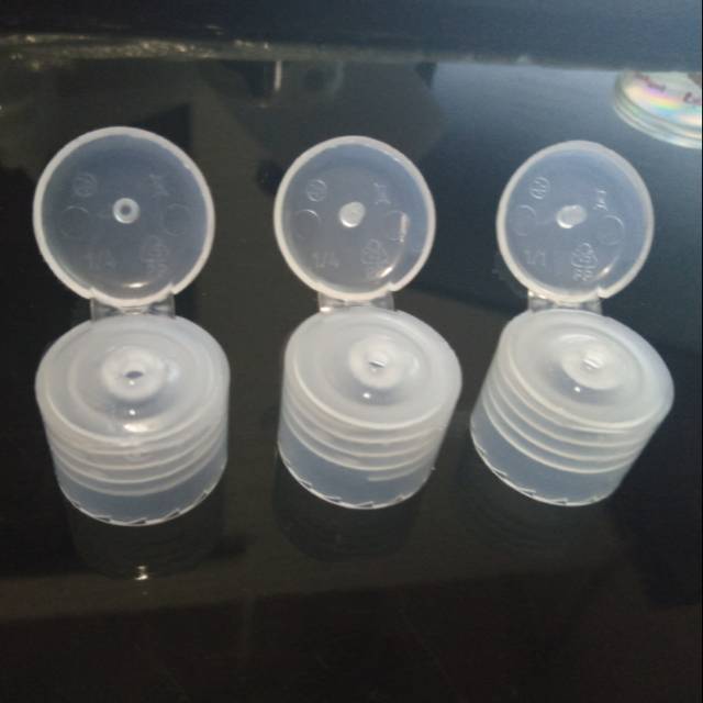 Pusat Grosir Tutup Botol Fliptop Neck 24 Bening & Hitam 8bajyrTngZYXX