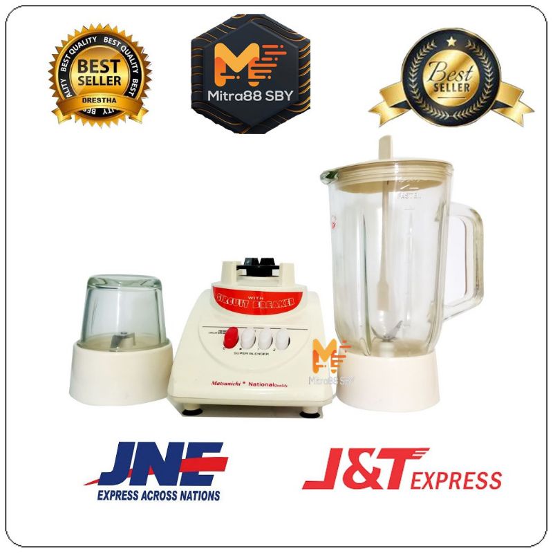 blender kaca national matsunichi 3in1 kapasitas 1 Liter
