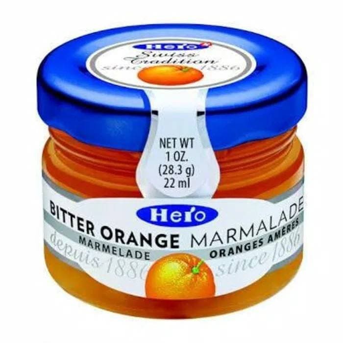 

Hero Bitter Orange Jam Import Swiss Travel Size Mini Selai Oren hg~2822