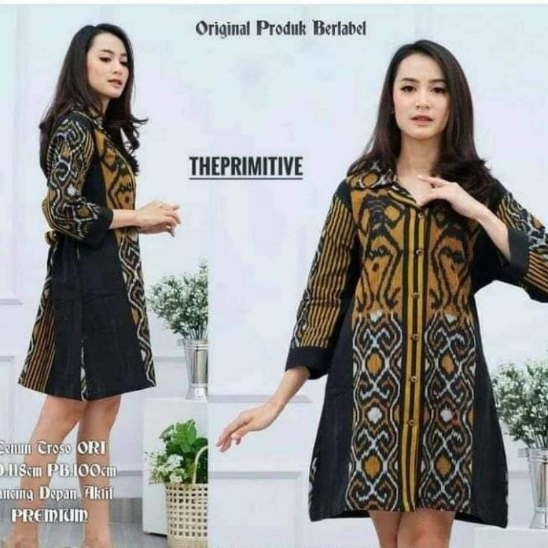 KAIN TENUN ASMAT KUNING