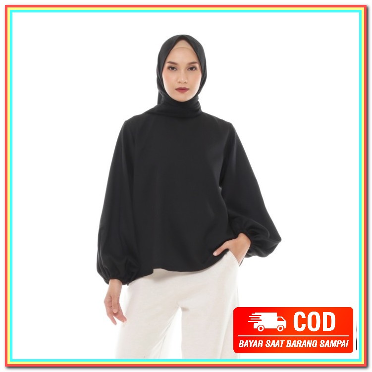 Osela Blouse/Baju Blouse Wanita Termurah/Blouse Trendy/Baju Atasa TL435 Atasan Muslim Wanita | Lun