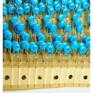 Kapasitor Milar 1KV - 102 1nF 152 1,5nF 222 2,2nF 2n2 332 3,3nF 472 4n7 4,7nF 103 10nF