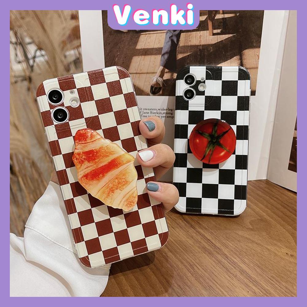 Casing Soft Case Silikon Tpu Transparan + Popsocket Untuk Iphone 13 Pro Max 12 Pro Max 11 Pro Max 7 Plus Xr Xs 11 Pro Max