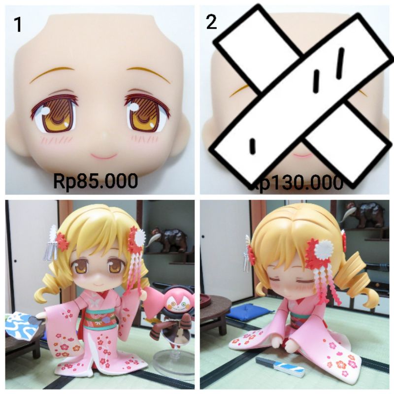 770 Nendoroid Mami Tomoe: Maiko Ver. Faceplate Madoka Magica Split Part