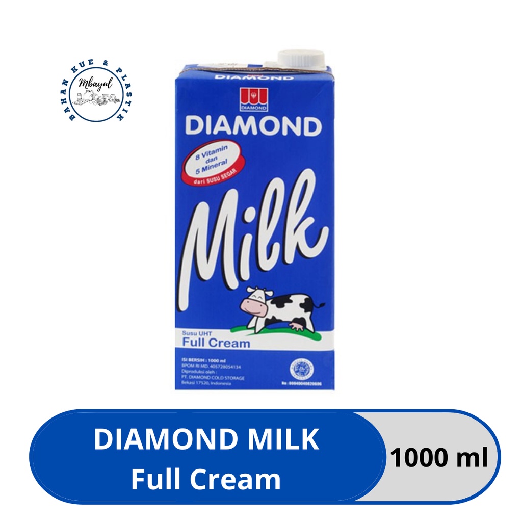 

Diamond Milk Susu Full Cream 1 Liter