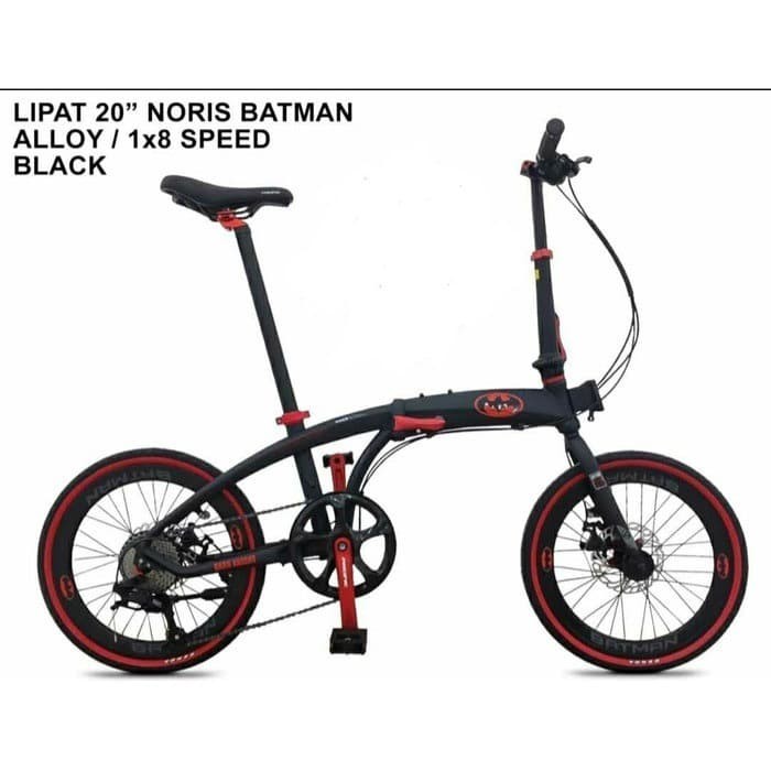 Sepeda Lipat PACIFIC Noris Batman 20"
