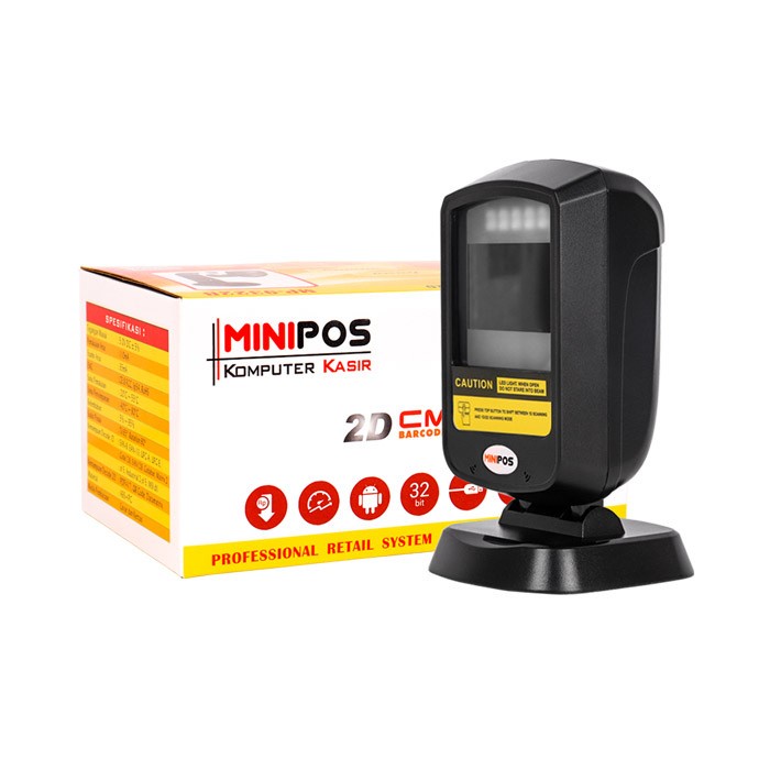 MINIPOS MP-2303 BARCODE SCANNER 2D SCAN QR FAKTUR PAJAK PENGGANTI MP-2001