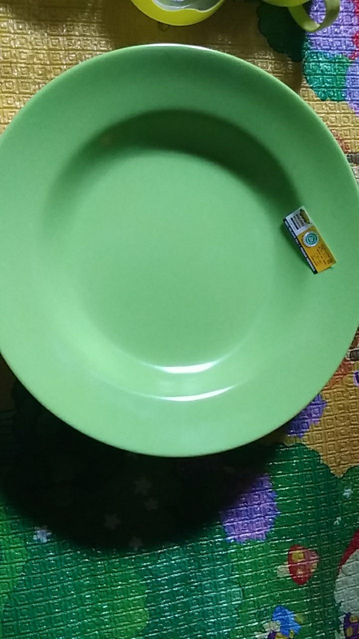 (1kg Muat 8pc) Piring Makan Melamine Golden Deragon 9inch (23cm)