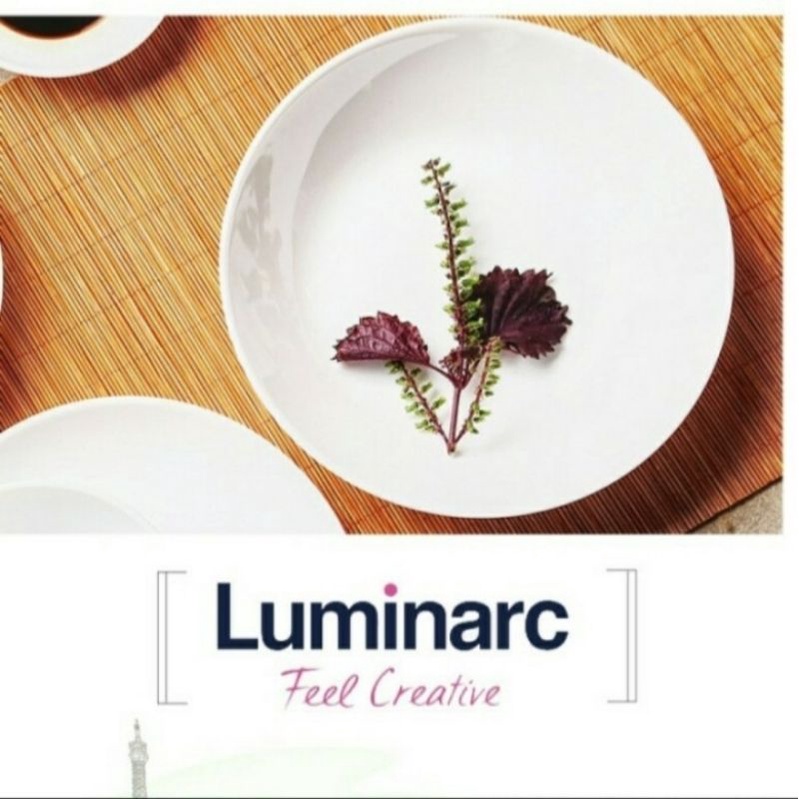PIRING LUMINARC DIWALI 19CM/PIRING KUE/PIRING MAKAN/PIRING SERBAGUNA