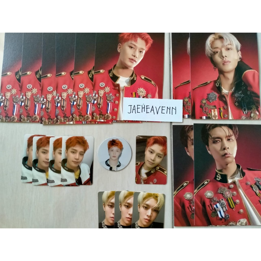 [READY STOCK]  PHOTOCARD CIRCLE CARD POSTCARD PUNCH FINAL ROUND NCT 127 TAEIL YUTA JOHNNY PC CC