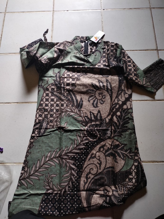 Bisa Cod Tunik Batik Jumbo Ld 120 Standar Ld 104 | Atasan Wanita Tunik | Tunik Batik Terbaru