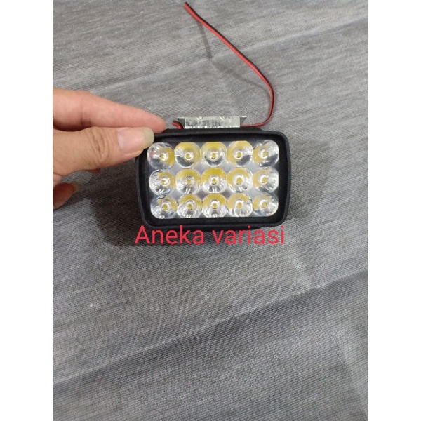 LAMPU TEMBAK SOROT PLASTIK  | Lampu Tembak Led model kotak