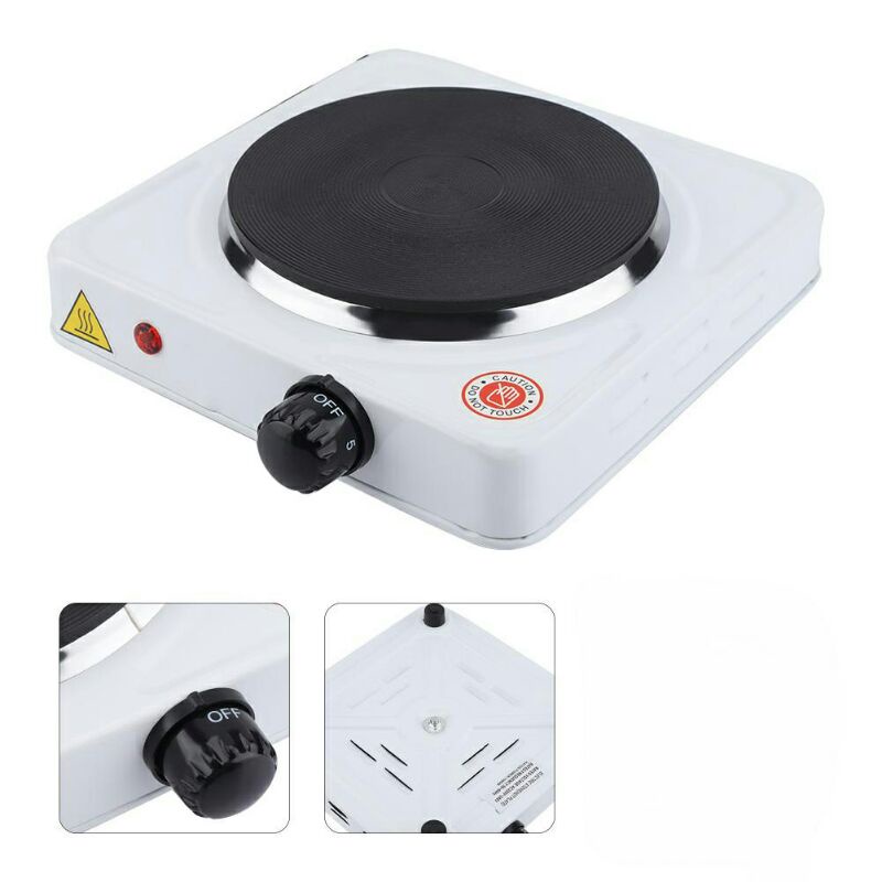 Tokiwa Kompor Listrik Mini HOT PLATE Elektric Cooking - White