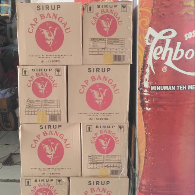 

Sirop Bangau per karton isi 12 botol