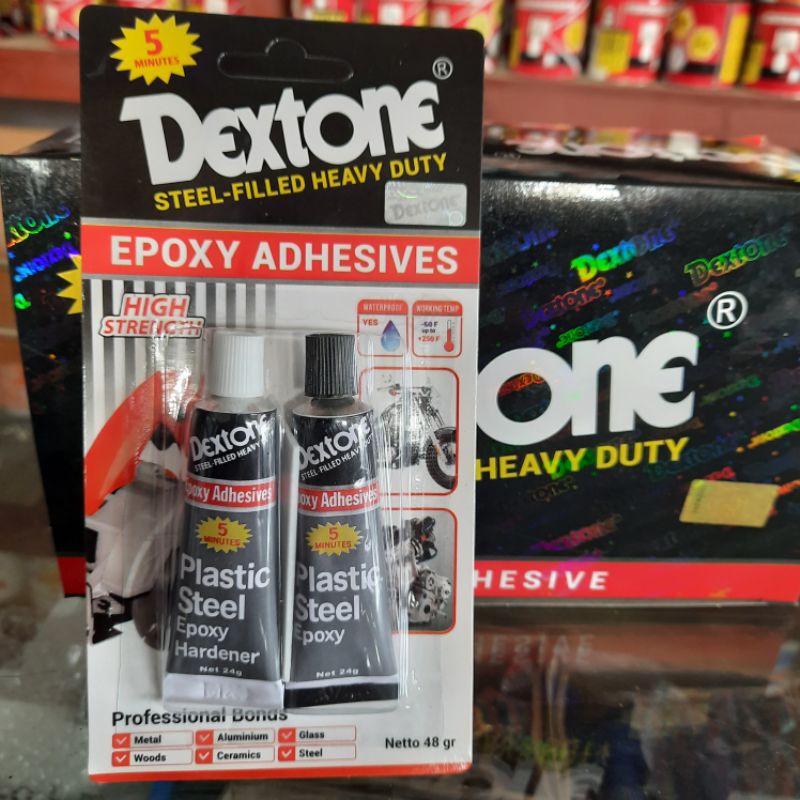 

Lem besi Dextone Lem besi Epoxy Dextone 5menit 5 menit 48gr 48 gr 100% original