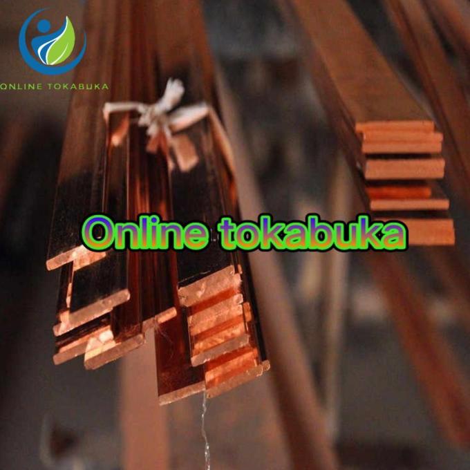 

Plat Busbar Tembaga 5Mm X 20Mm X 500Mm - Strip Tembaga 5Mm