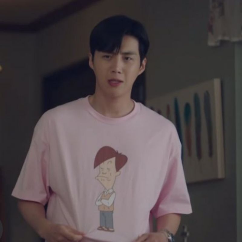 KAOS HAN JI PYEONG/KAOS KATUN KIM SEON HO KARTUN