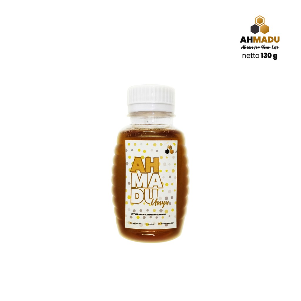 

AHMADU UNYU 130 g Madu Hutan Sumatera Murni Madu Asli Lebah Hutan Raw Honey 100% Pure Natural