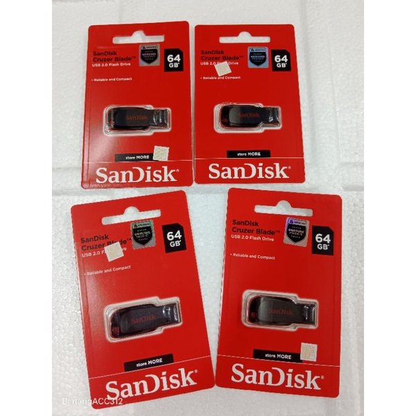 FLASH DISK FD SANDISK 64 GB