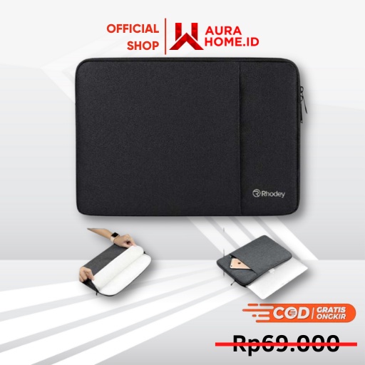 Soft Sleeve Sarung Case for Laptop Macbook Pro with Pouch / Softcase Pelindung Laptop 13 inch Macboo