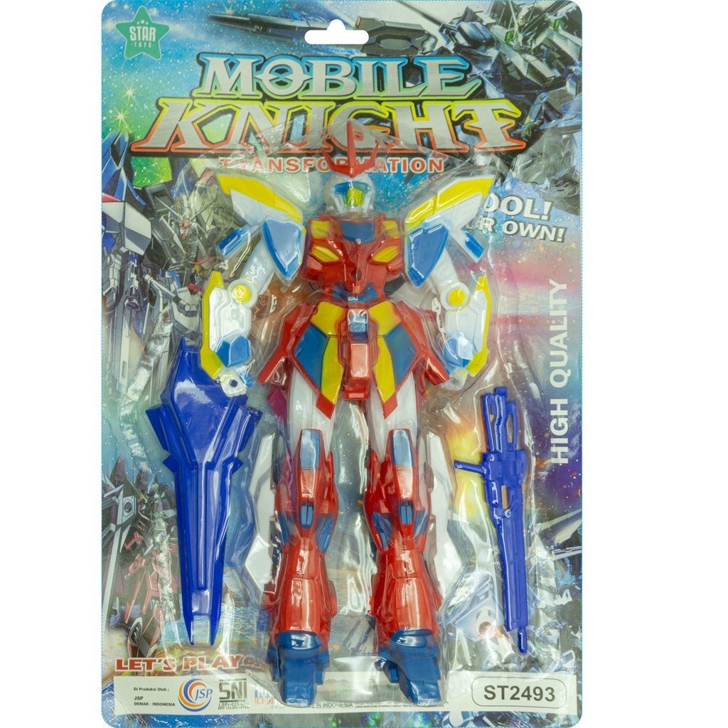 MAINAN ACTION FIGURE ROBOT KING ACTION MURAH ST2492