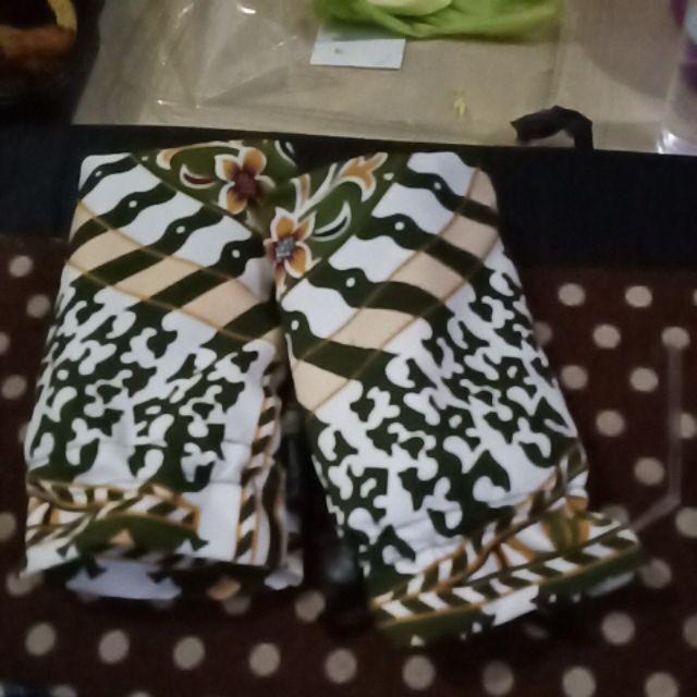 Sajadah Batik Solo Sajadah Lipat Seri Raudhah Hijau