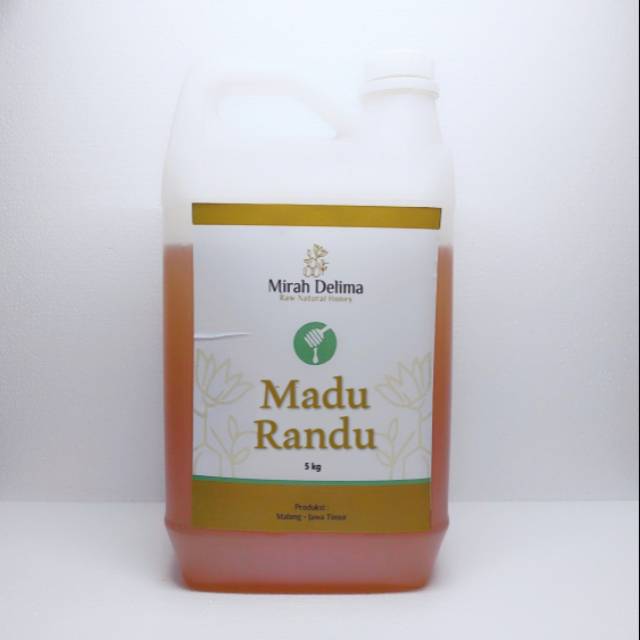 

Madu Randu - Raw Natural Honey - 5 Kg - Kemasan Jirigen